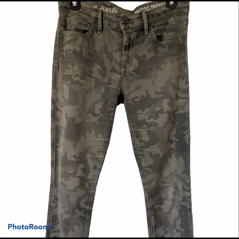 MADEWELL Skinny Skinny Ankle Camo Jean